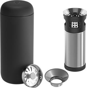 Fellow Carter Infuser-Set - Carter Move Becher Schwarz 473 ml + Carter Infuser