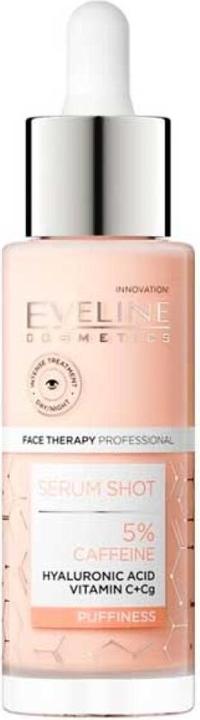 Eveline Serum Shot 5% Caffeine Serum For Puffiness Under The Eyes And Eyelids 30Ml (30 ml, Tagescreme)
