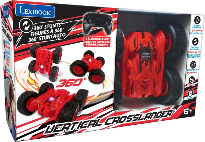Image du produit Lexibook Tumbling CROSSLANDER - Véhicule télécommandé, rechargeable, roule à l'arrêt, avec lumières