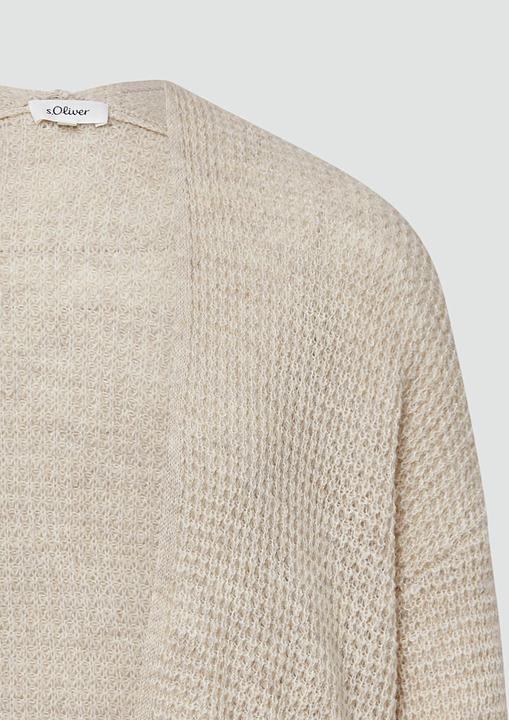 Produktbild s.Oliver Strickjacke Strick-Cardigan aus Alpakamix (48)