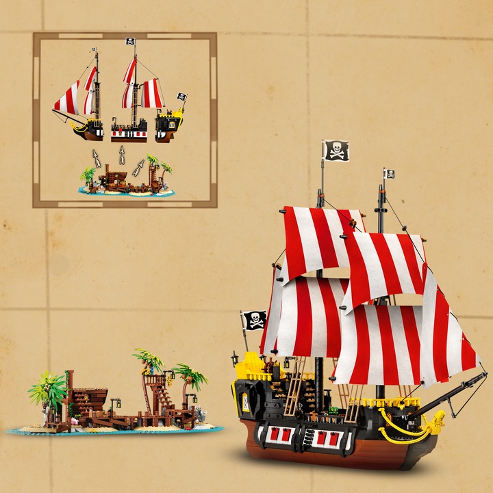 Immagine prodotto LEGO Pirati della Baia di Barracuda (21322, LEGO Ideas)