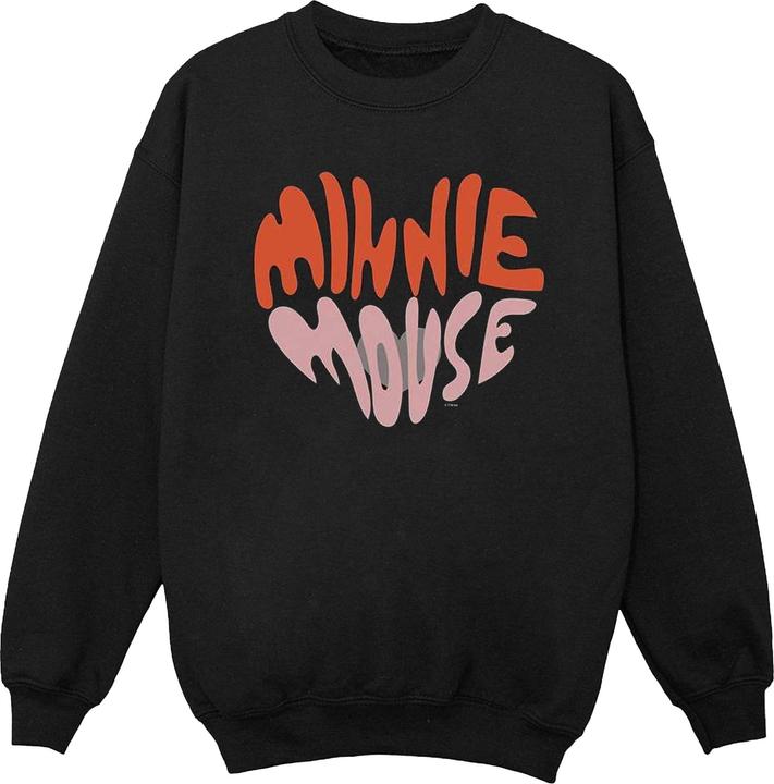 Actual product image Disney Boys Minnie Mouse Heart Shaped Sweatshirt (140, 146)