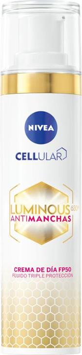 Produktbild NIVEA Luminous 630o Antimanchas Crema Día SPF50 (40 ml) (Reinigungstücher Gesicht, 40 g)