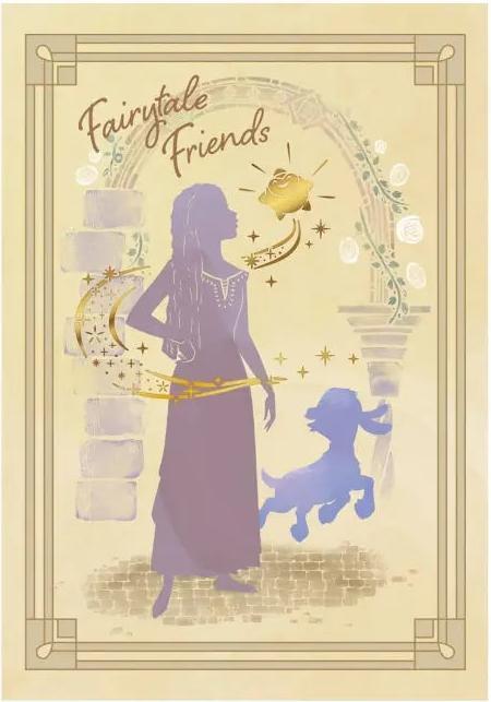 Image du produit Disney Film "Wish" Carnet de notes gaufré (A5)