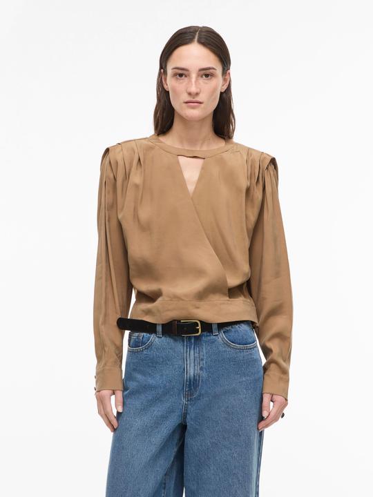 Immagine prodotto Rouge Edit Rundhals Oberteil mit langen Ärmeln (44)