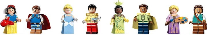 Produktbild LEGO Disney Schloss (43222, LEGO Disney, LEGO Seltene Sets)