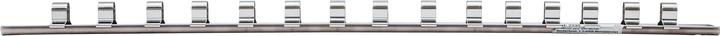 Actual product image BGS Socket Rail with 15 Clips 10 mm (3/8")