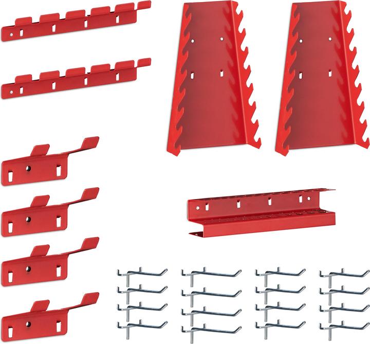 Actual product image Relaxdays Tool hole wall