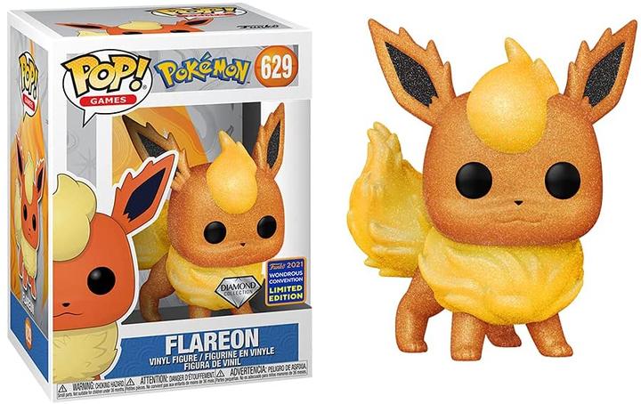 Produktbild Funko POP! Pokémon Pyroli Diamond Exclusive WonderCon 2021