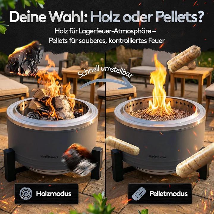 Produktbild Flammenwerk Rauchfreie Feuerschale