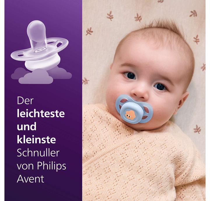 Actual product image Philips Avent Pacifier SCF075/14 ultra start (2x)