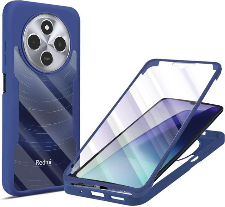 Produktbild Techsuit - ColorVerse 360 Series + Screen Protector - Xiaomi Redmi 14C / Poco C75 - Blue (Xiaomi Poco C75, Xiaomi Redmi 14C)