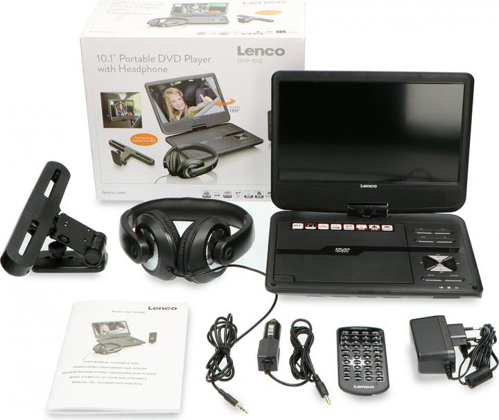 Image du produit Lenco Dvp-1010 (Lecteur de DVD portable)