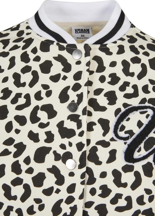 Produktbild Urban Classics Ladies AOP Oversized College Sweat Jacket - 21101 (XL)