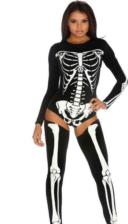 Produktbild Cottelli Collection Bad To The Bone Sexy Skeleton Costume (S)
