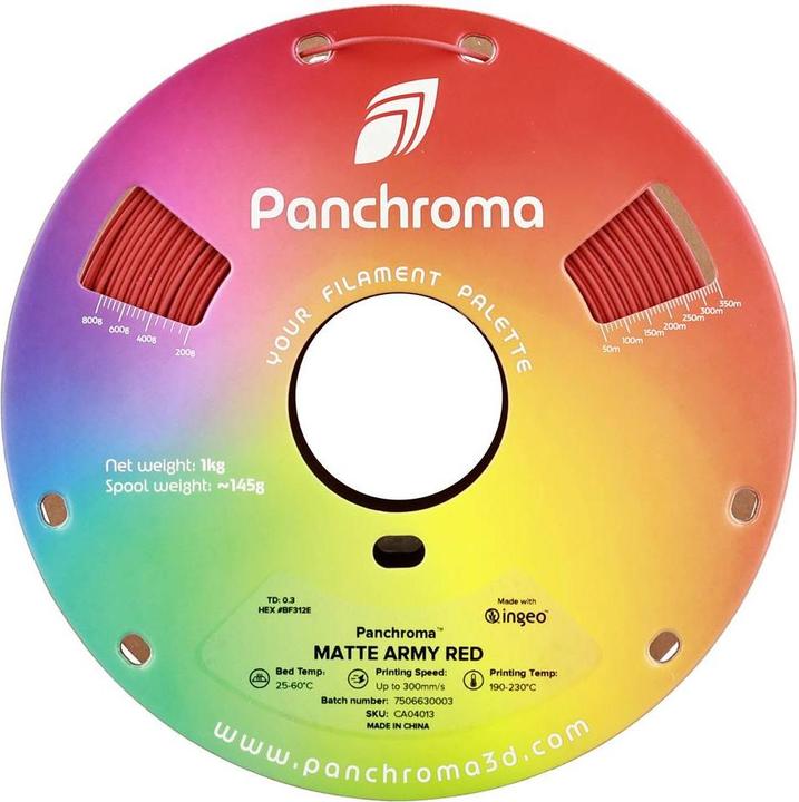 Produktbild Polymaker Panchroma™ PLA Matte Army (PLA, 1.75 mm, 1000 g)