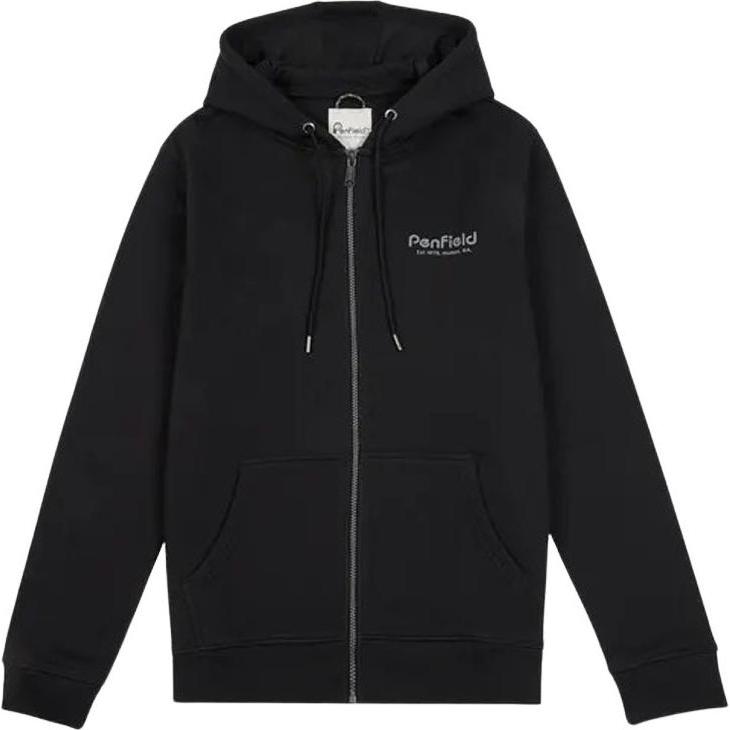 Penfield, Herren, Pullover, kapuzenpullover hudon cript thru, Schwarz, (S)