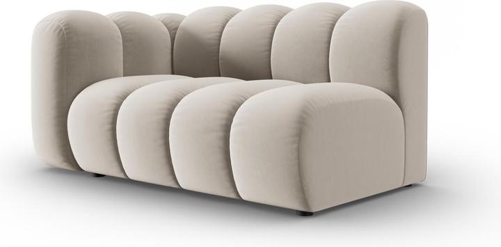 Image du produit Micadoni Canapé Modulable Gauche en Velours, "Lupine", 2 Places, 145x95x70Fabriqué en Europe (2 places)