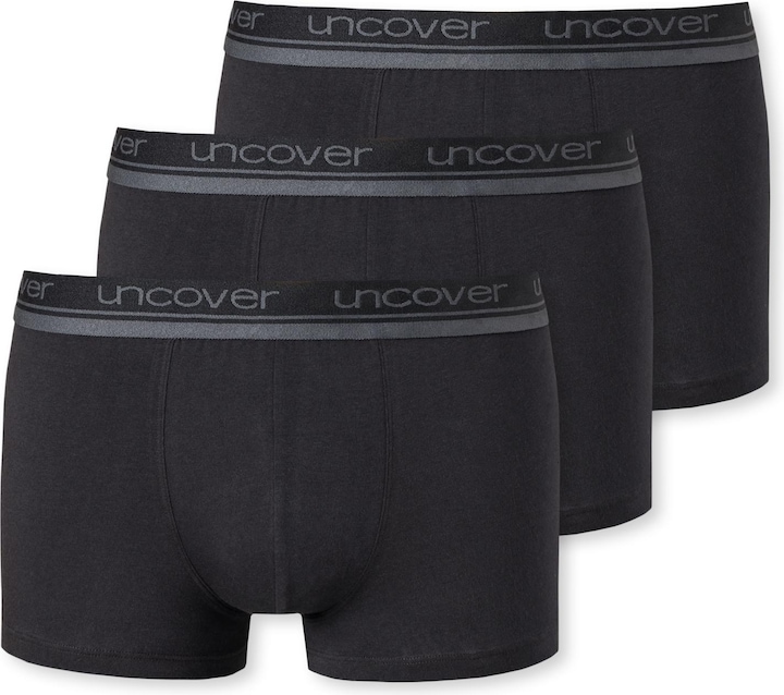 Actual product image Uncover by Schiesser Boxer shorts Casual Figure-hugging (M, pack of 3)