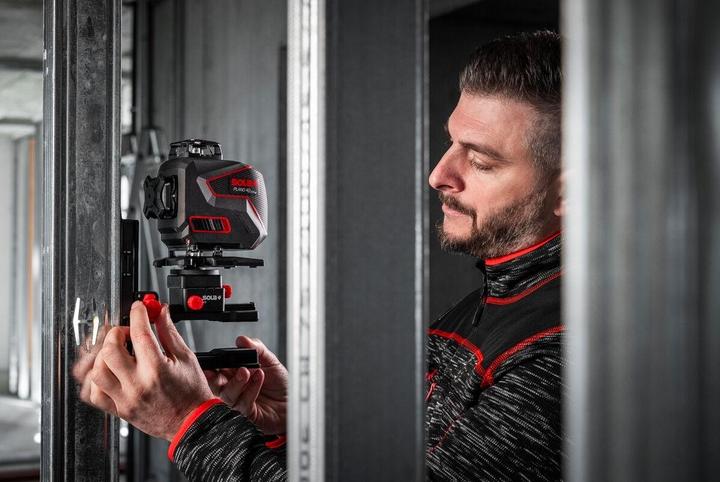 Produktbild Sola PLANO 4D GREEN 360Â° Kruislijnlaser set in koffer - Groen - 4x 30m