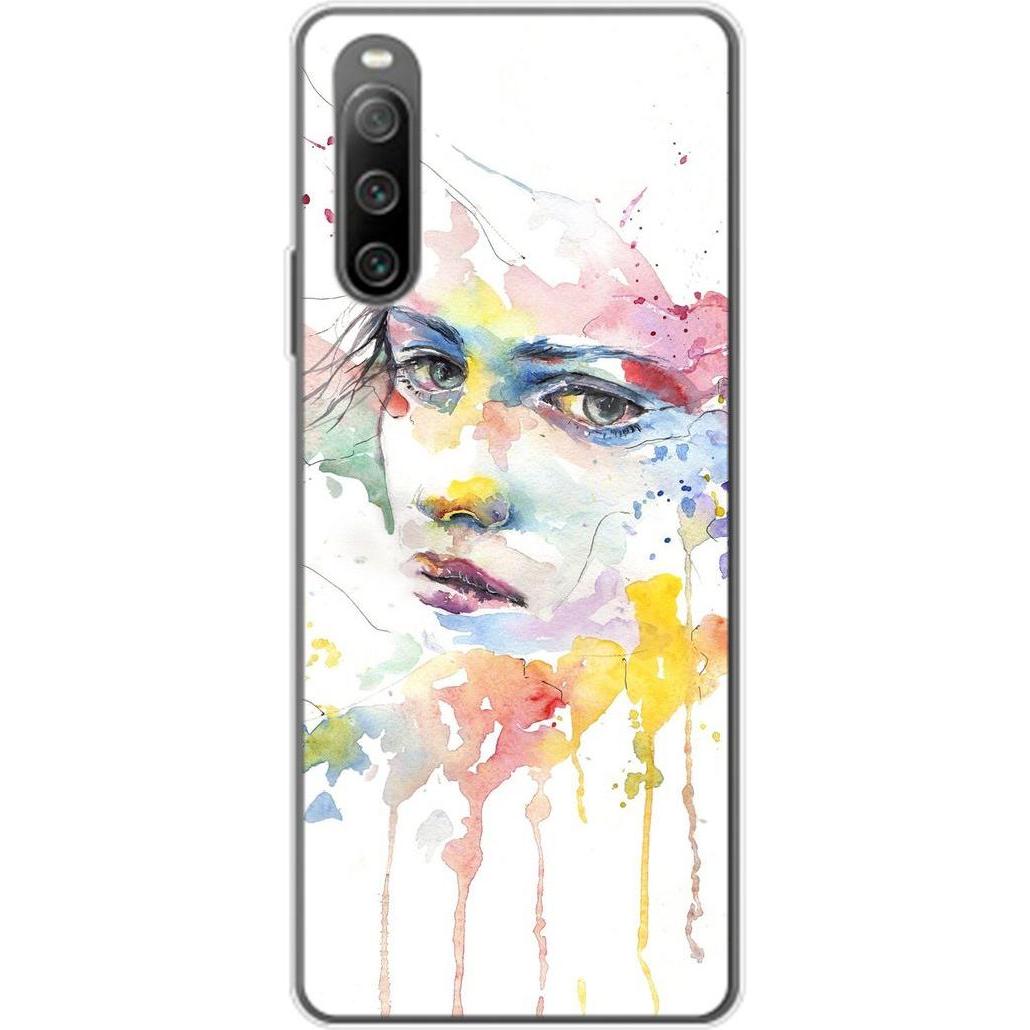 König Design Hülle Handy Schutz für Sony Xperia 10 IV Case Cover Tasche Bumper Etuis TPU Neu (Sony Xperia 10 IV), Smartp...