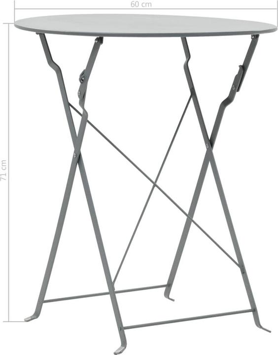 Produktbild vidaXL Gartenmöbel (60 x 71 cm)