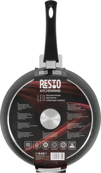 Actual product image Resto DEEP FRYING PAN D28 H7,7CM (28 cm, Frying pan, Aluminium)