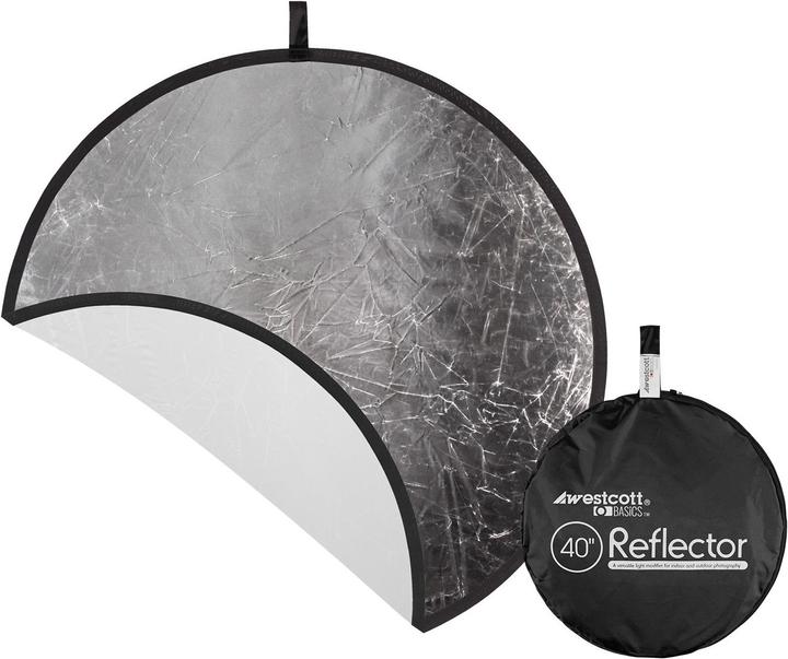 Actual product image Westcott 2-in-1 folding reflector (Folding reflector, 101.60 cm)