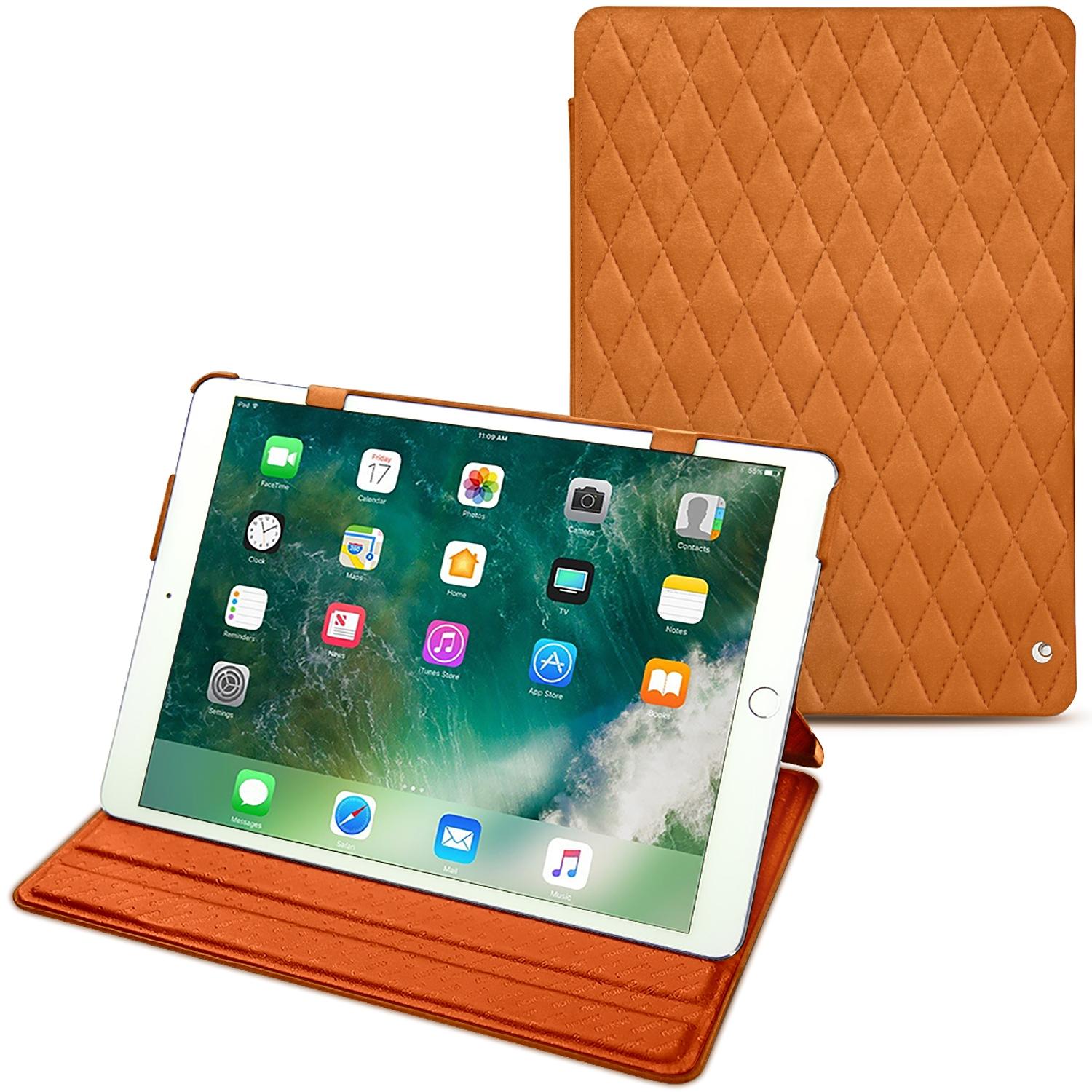 Thumbnail - Noreve Lederschutzhülle horizontal (iPad Air 2019 (3. Gen)), Tablet Hülle, Orange