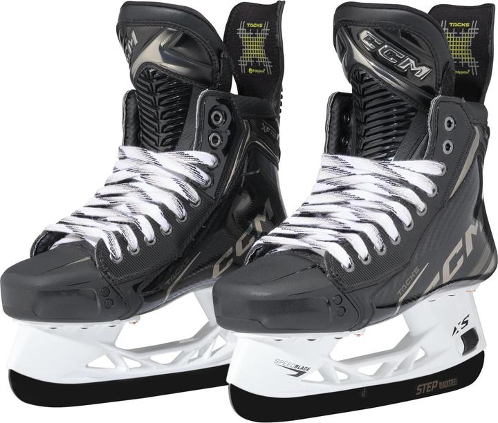 CCM Tacks XF Pro SR Hockey-Schlittschuhe (SR 10 - 45,5, BREIT)