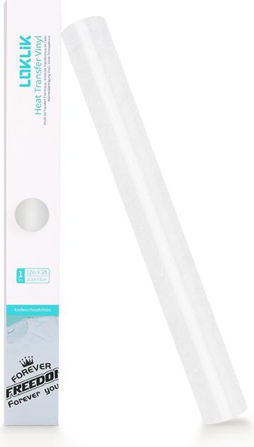 Image du produit Loklik Paillettes de vinyle à transfert de chaleur - Blanc