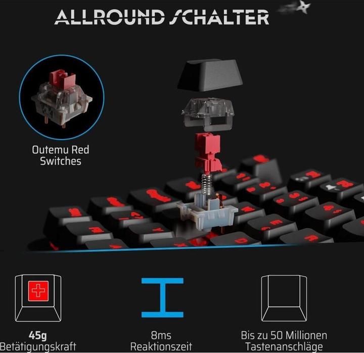 Actual product image One Gaming Shuriken, mechanical (DE)