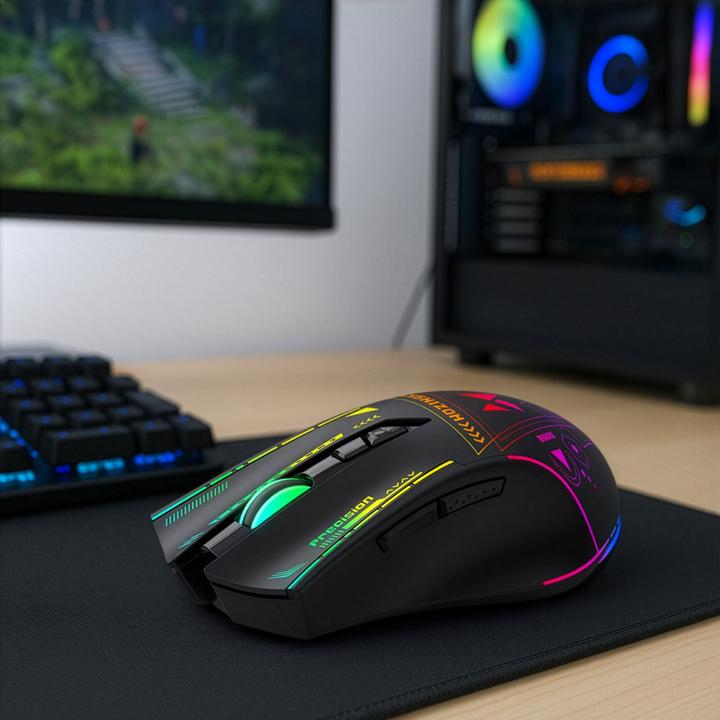 Immagine prodotto Wozinsky Mysz Mysz bezprzewodowa WMGB-3200 gamingowa optyczna 3200 DPI - czarna (Senza fili)