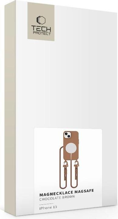 Produktbild Tech-Protect MagNecklace MagSafe iPhone 13 Case - Brown (Apple iPhone 13)