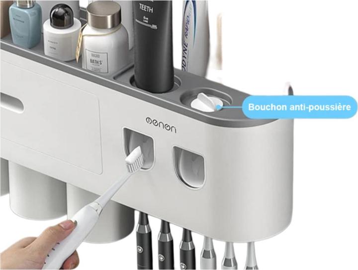 Image du produit VR Shinecon Double distributeur de dentifrice