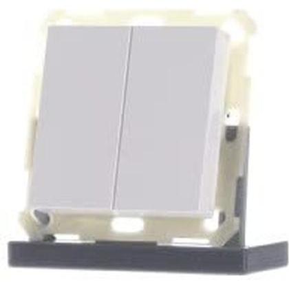 MDT Pulsante, Pulsante + Interruttore, Bianco