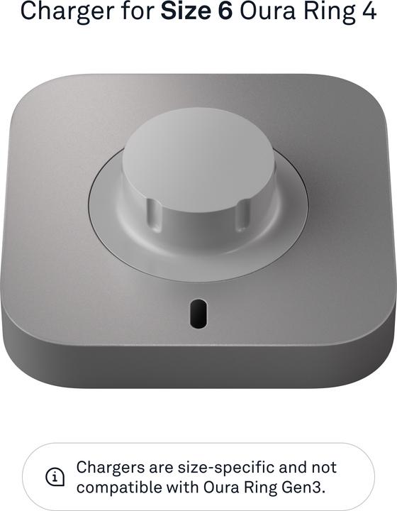 Actual product image Oura Ring 4 Charger