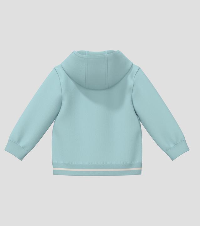 Produktbild s.Oliver Sweatshirt Jacke Unisex Sweatshirt-Jacke mit Kapuze und Frontprint (92)