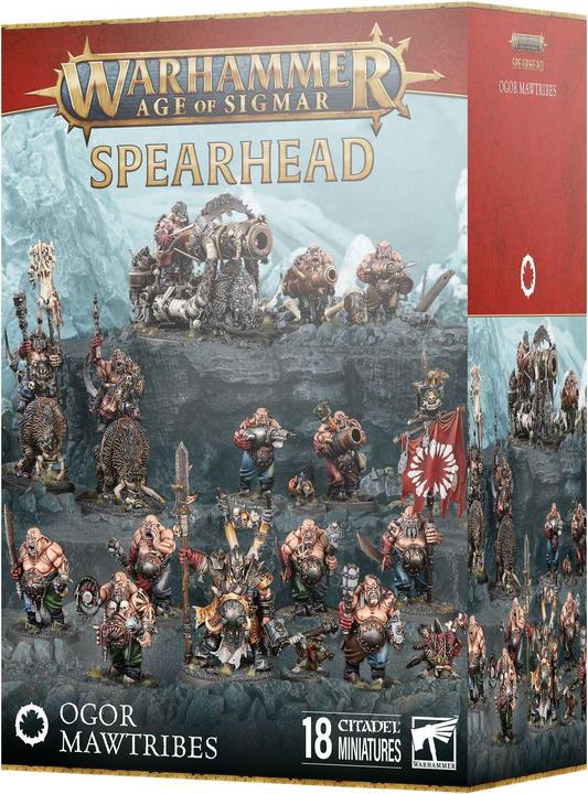 Actual product image Games Workshop Warhammer AoS - Spearhead Ogor Mawtribes (Plastic)
