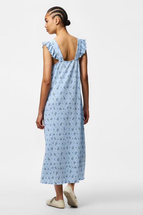 Produktbild Pieces PCFLORA VOLANT TRÄGER Maxikleid (M)