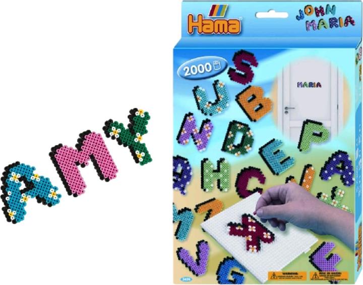 Actual product image Hama Perlen Letters