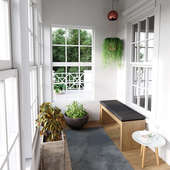Actual product image Vicco Bench cover (120 x 6 x 40 cm)