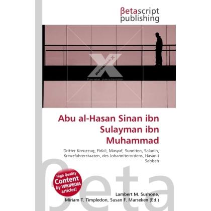 Abu al-Hasan Sinan ibn Sulayman ibn Muhammad, Fachbücher von Susan F. Marseken, Lambert M. Surhone, Miriam T. Timpledon