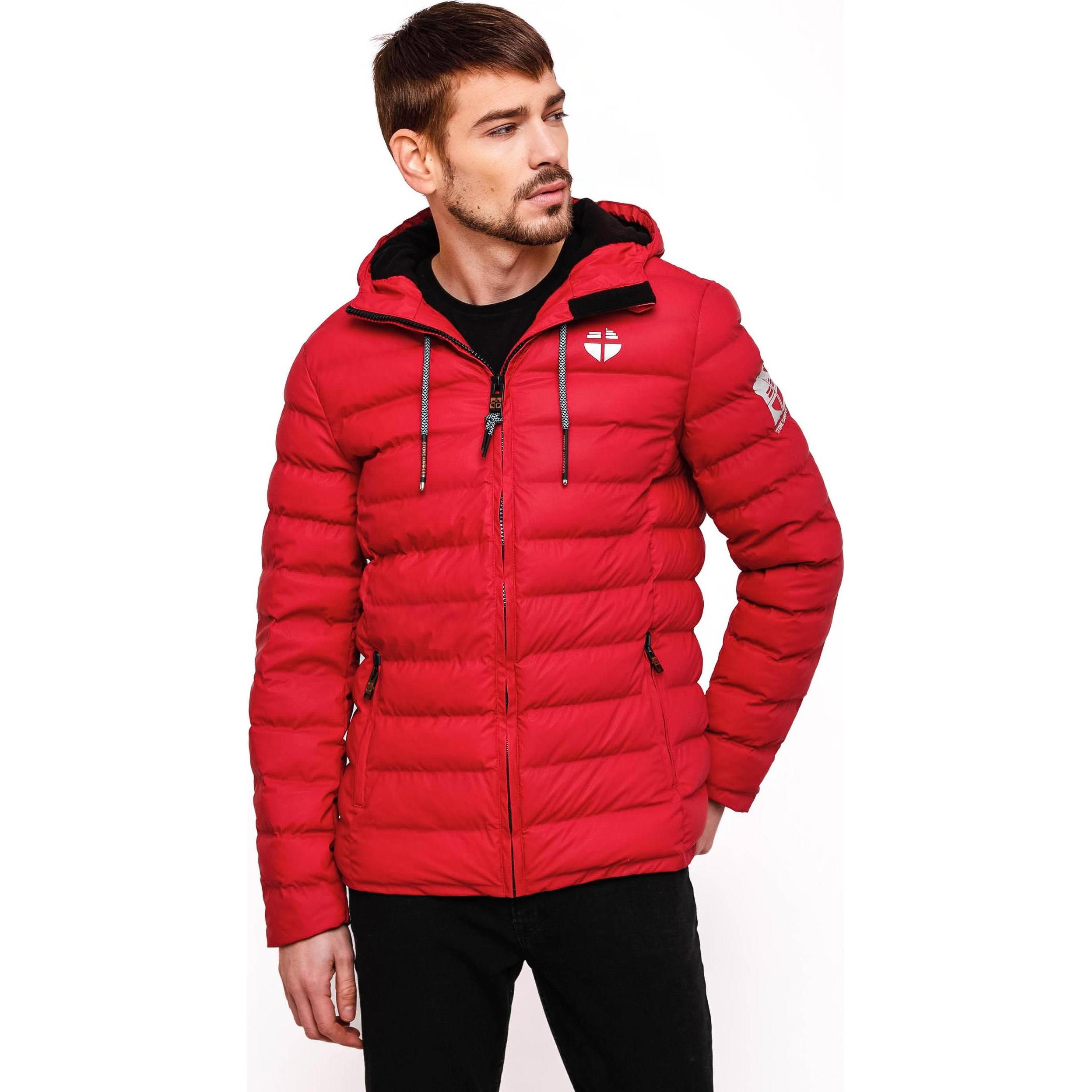 Thumbnail - Stone Harbour, Herren, Jacke, Zaharoo (L), Rot, L
