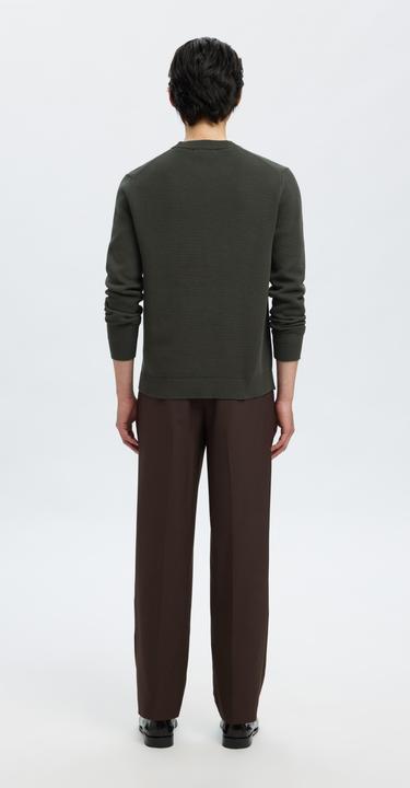 Produktbild Selected Slhdane Ls Knit Structure Crew Neck Noos (M)