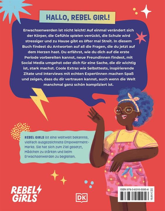 Produktbild Rebel Girls - das Original. Growing up powerful (Deutsch, Nona Willis Aronowitz, 2025)