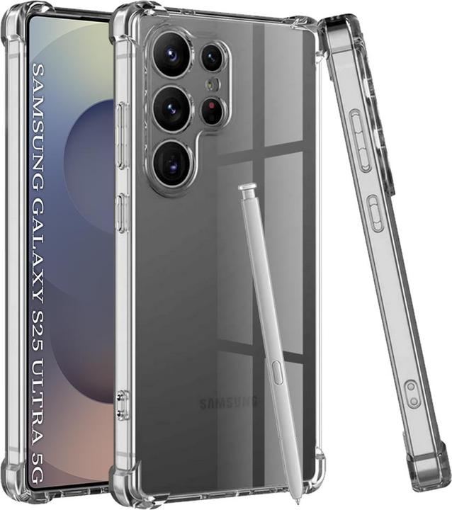 Produktbild Techsuit Shockproof Clear Silicone (Samsung Galaxy S25 Ultra)