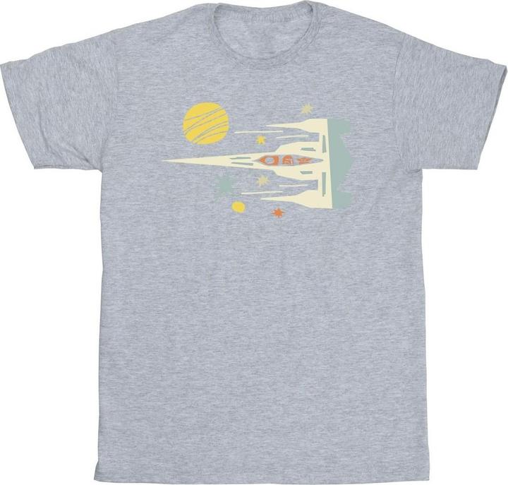 Produktbild Star Wars The Mandalorian Cutout Ship TShirt (5XL)