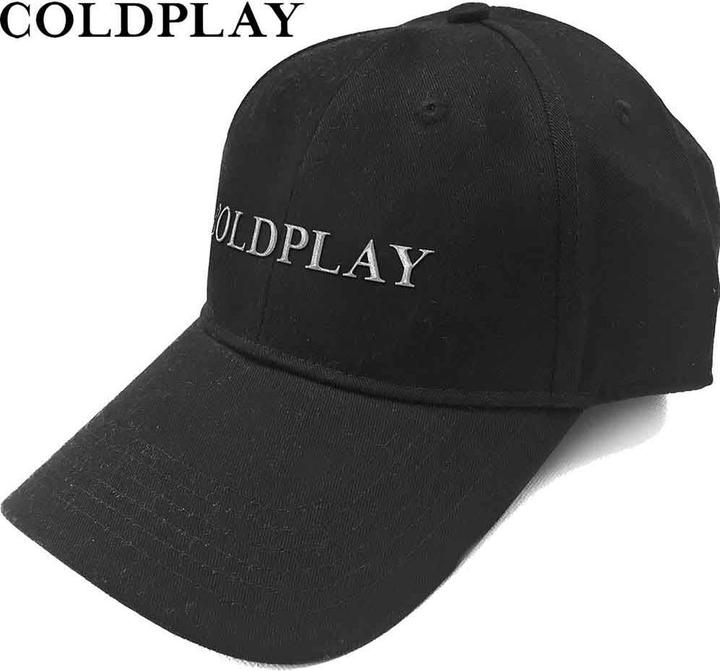 Coldplay White Logo Baseball Cap