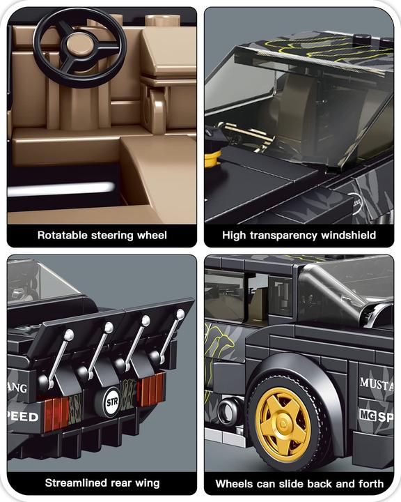 Produktbild Mould King Schwarzer Charger mit Displaybox